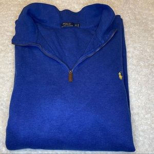 Polo Big & Tall Estate Rib Half-Zip Pullover